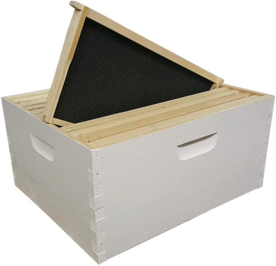 Assembled painted 10F super box with assembled frames