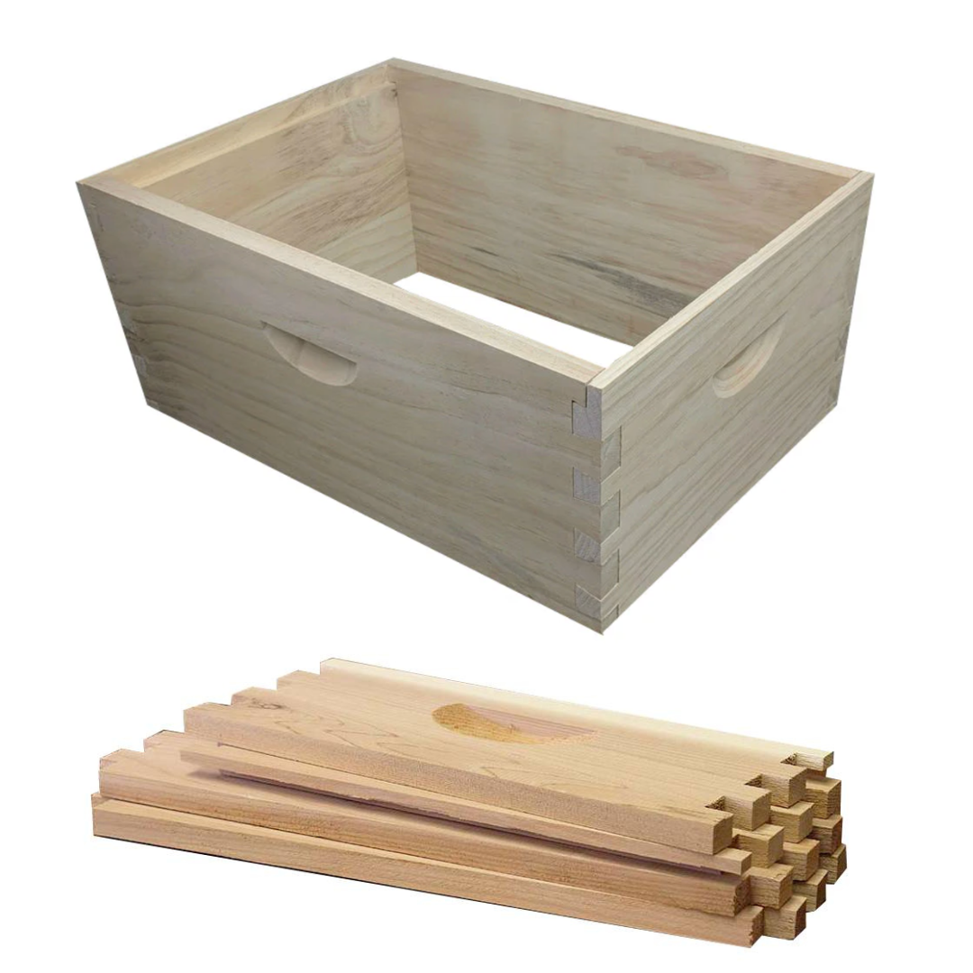10 Frame Unassembled MEDIUM 6 5/8" Super Box