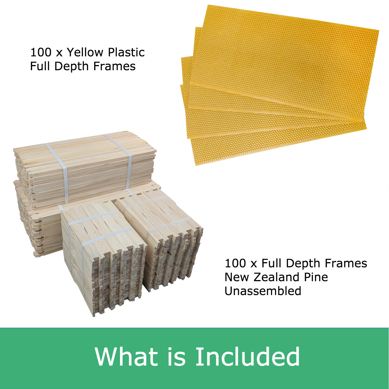 bulk beekeeping frames and foundation