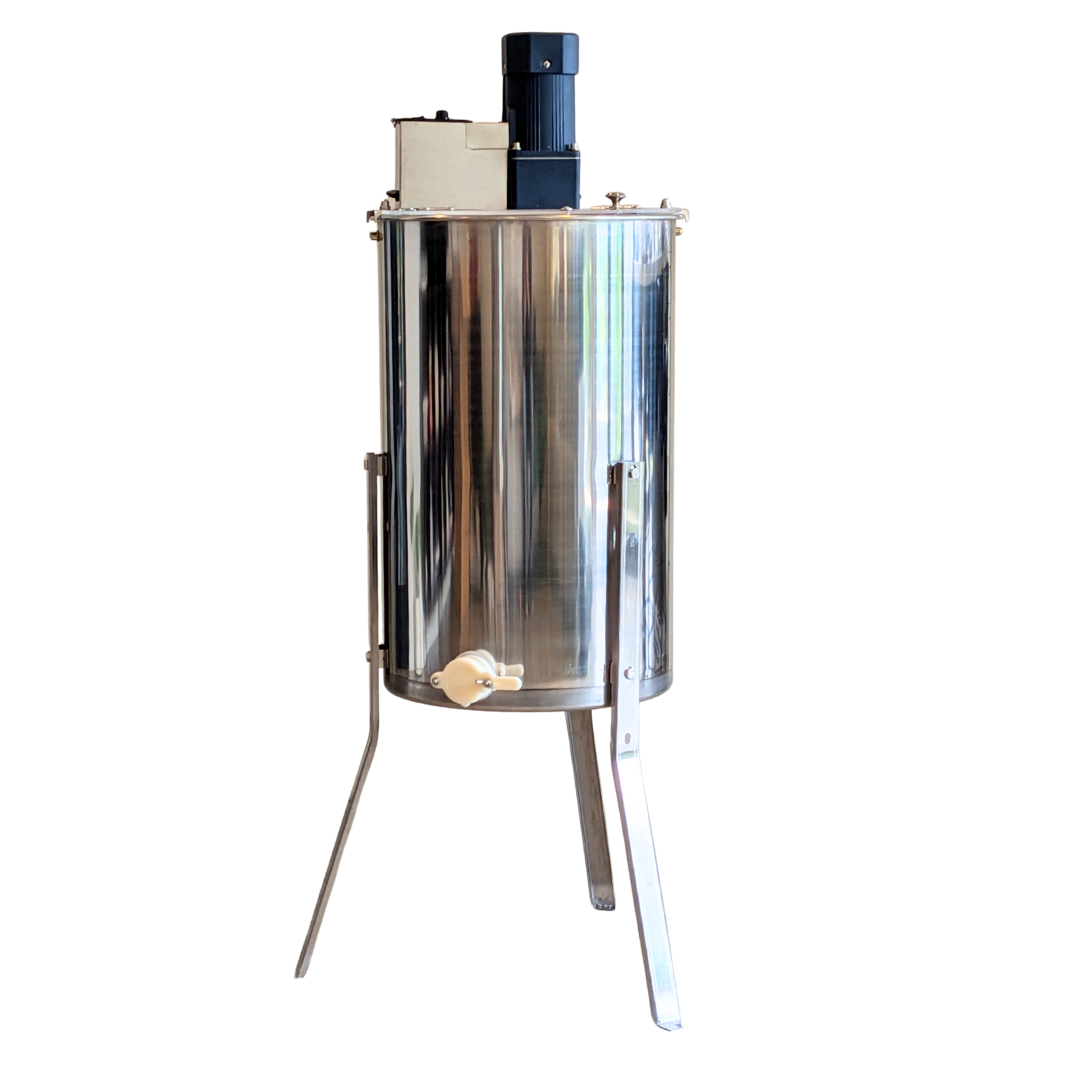 2 frame electric honey extractor spinner