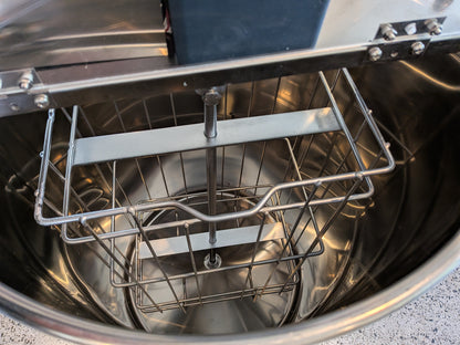 2 frame electric honey extractor basket