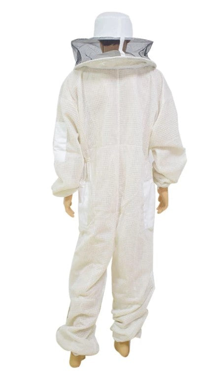 3 Layer Mesh Beekeeping Suit Round Hat Veil