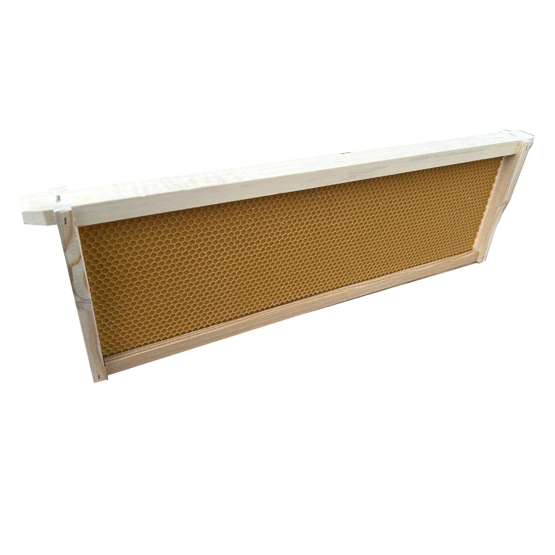 Assembled medium Frames with yellow plastic foundation
