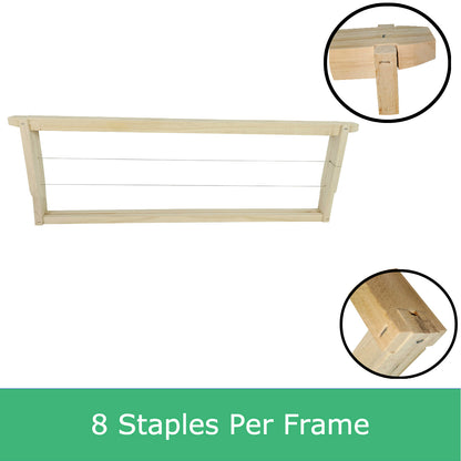 Assembled Ideal size beekeeping frames