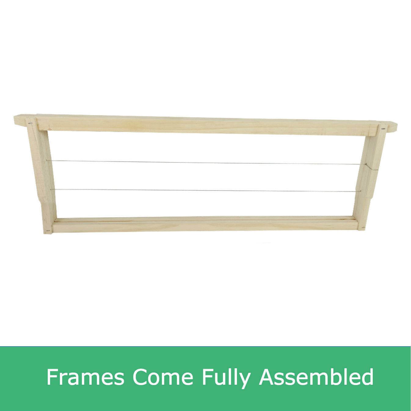Assembled Ideal size beekeeping frames