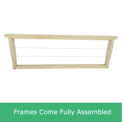Assembled Ideal size beekeeping frames