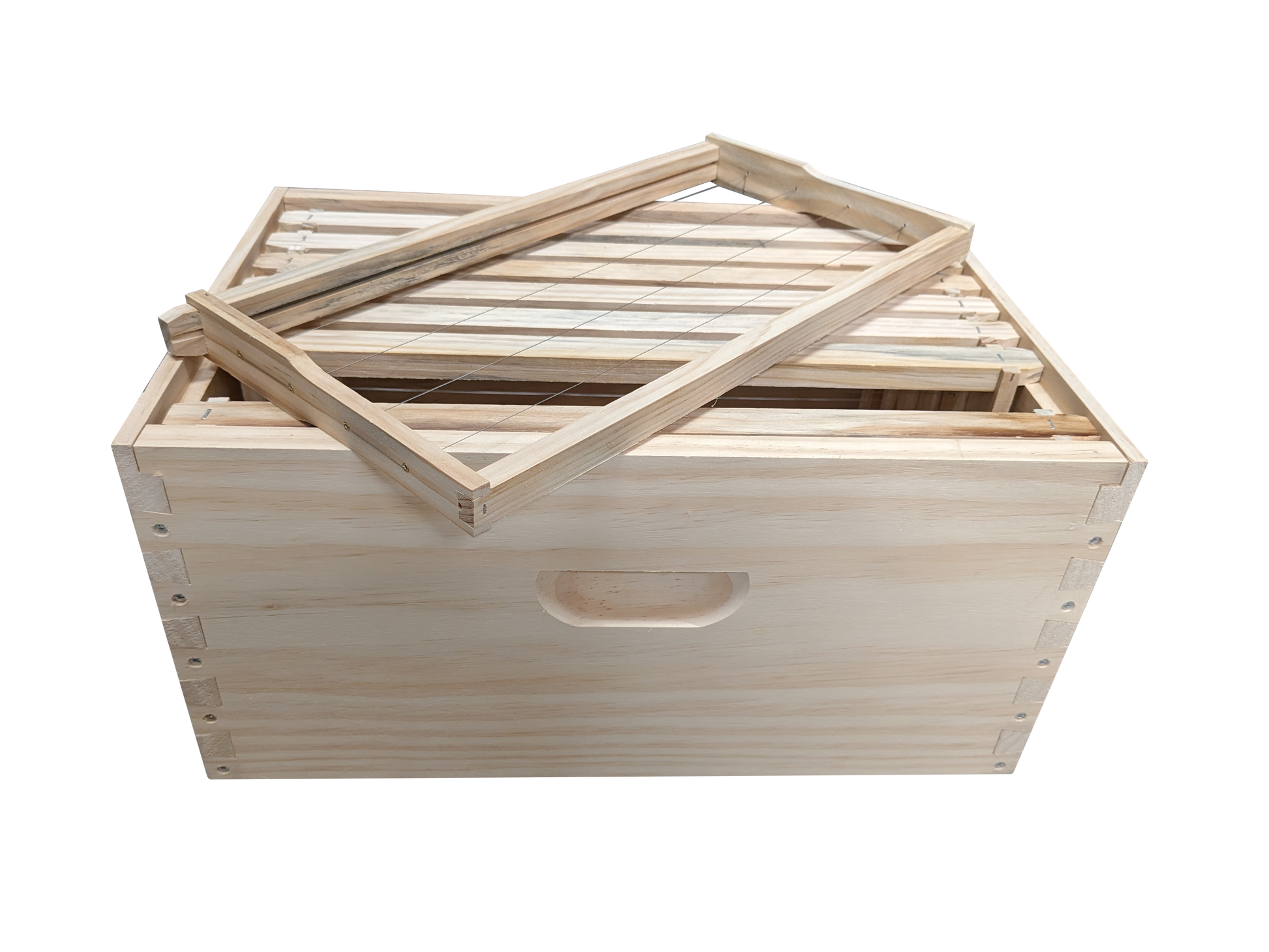 Assembled Super Box and Assembled Wired Frames