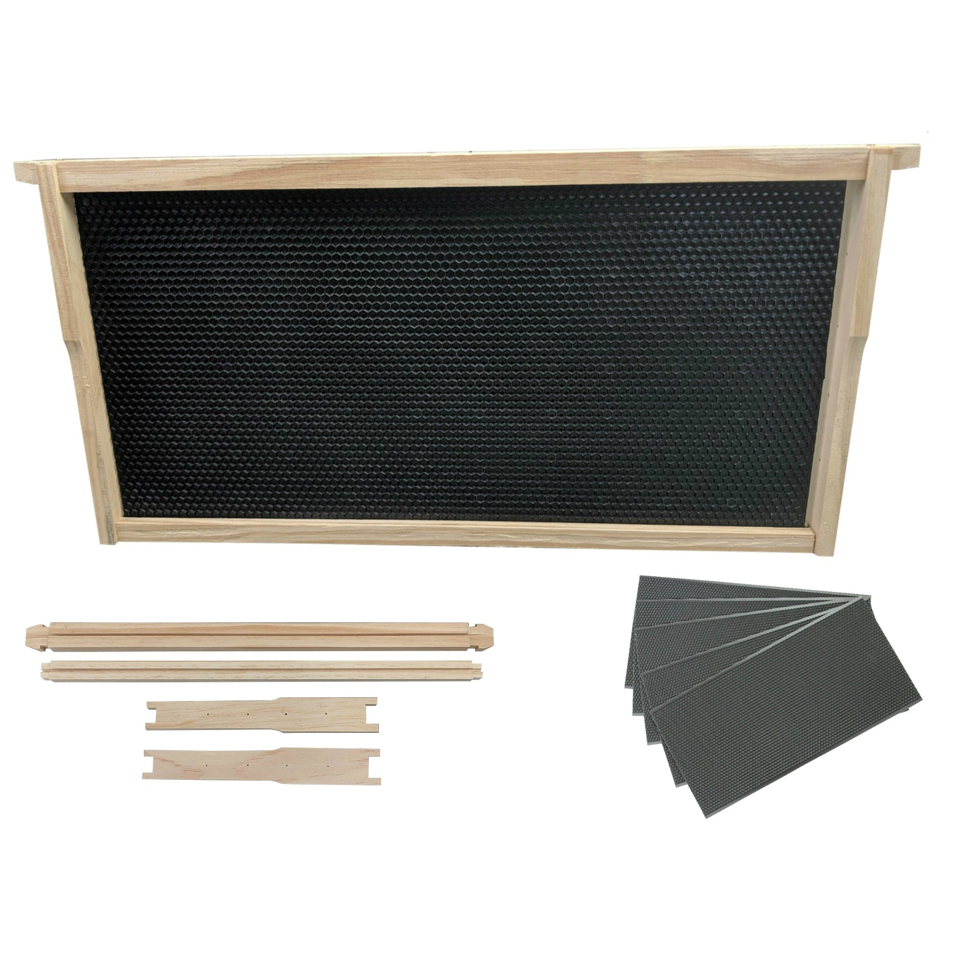 Beekeeping Kit Full Depth Deep Frame and Plastic Foundation