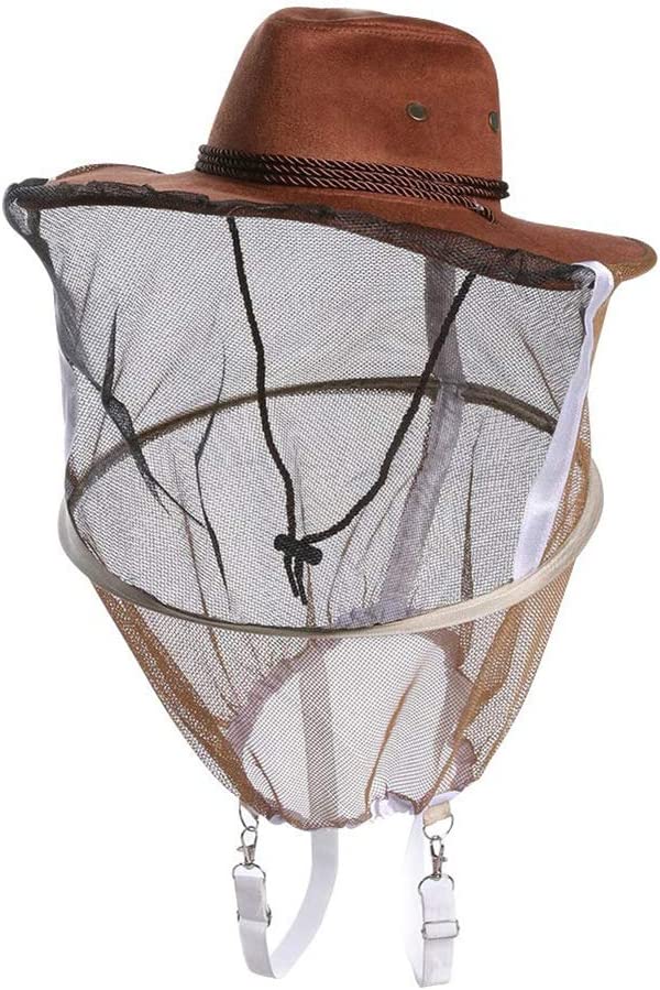 Cowboy Style Beekeeping Veil Hat