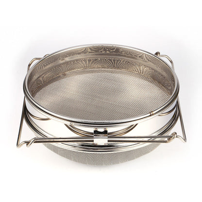 Honey Strainer Stainless Steel Double Filter