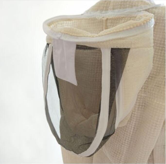 Fencing style veil mesh 3 layer bee suit