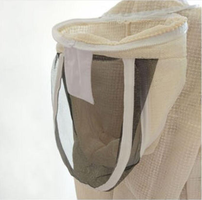 Fencing style veil mesh 3 layer bee suit