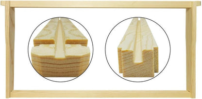 DEEP Size Unassembled Pine Timber Frames - Grooved Top and Bottom Bars