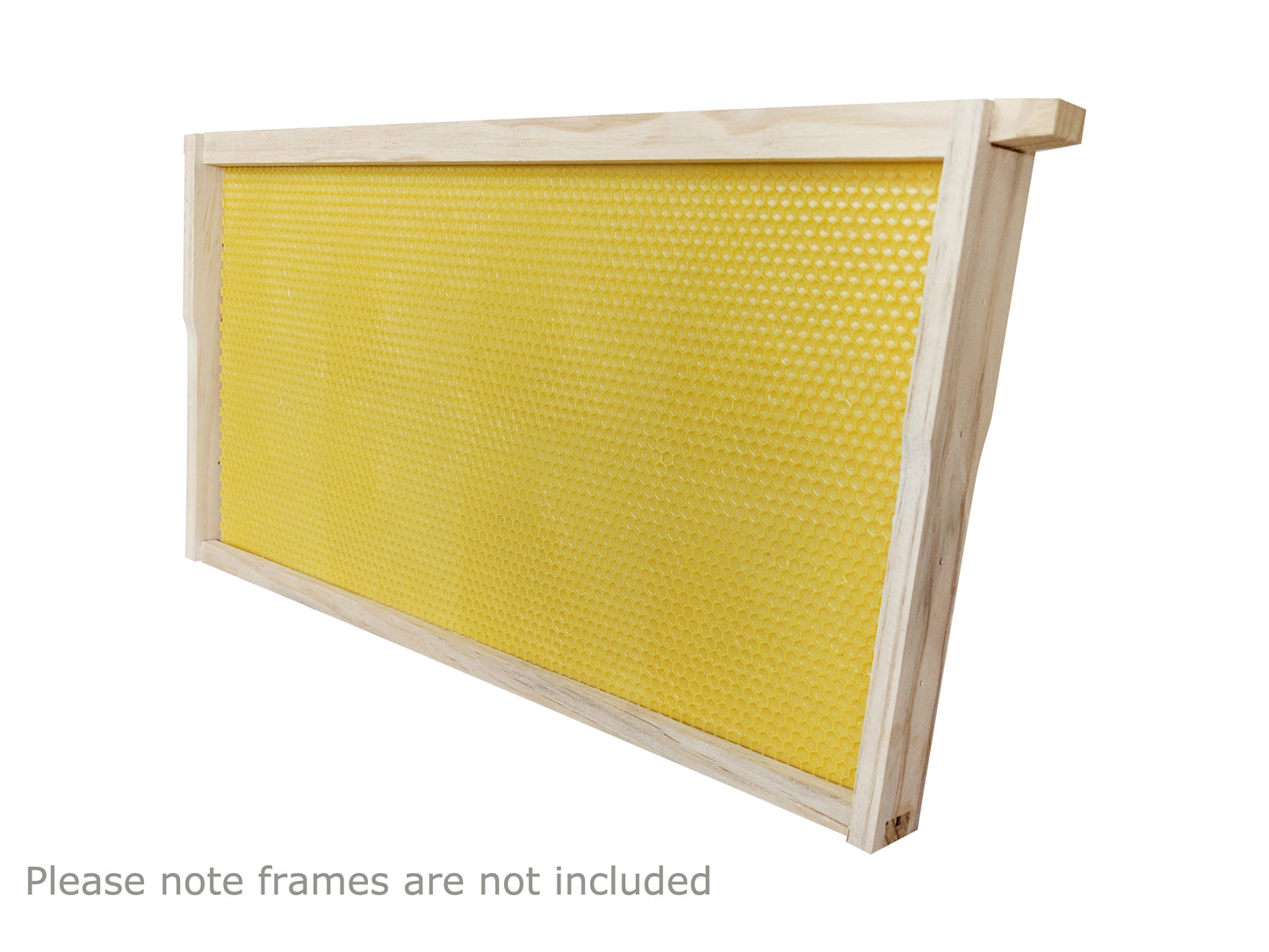 Plastic Beekeeping Foundation - DEEP - Yellow Color