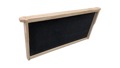 Carton of 20 - Assembled DEEP Timber Beekeeping Frame With Plastic Foundation