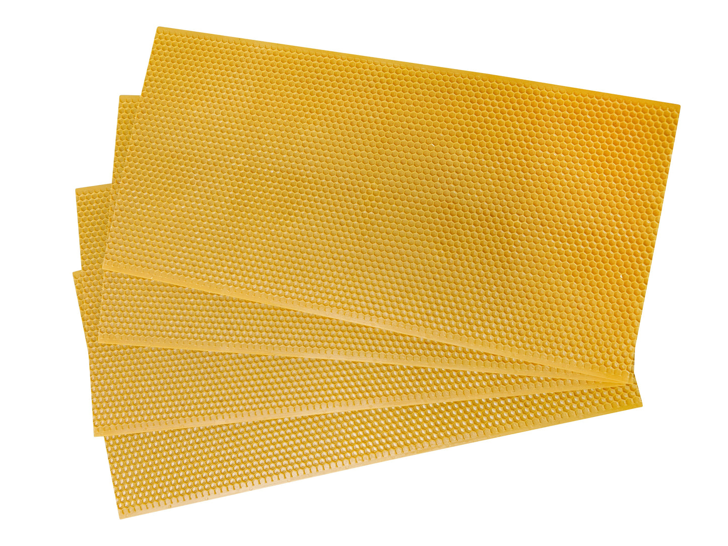 Plastic Beekeeping Foundation - DEEP - Yellow Color