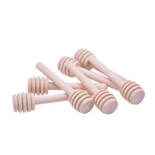 Wooden Honey Twirl Dippers - Small Size (8cm length)