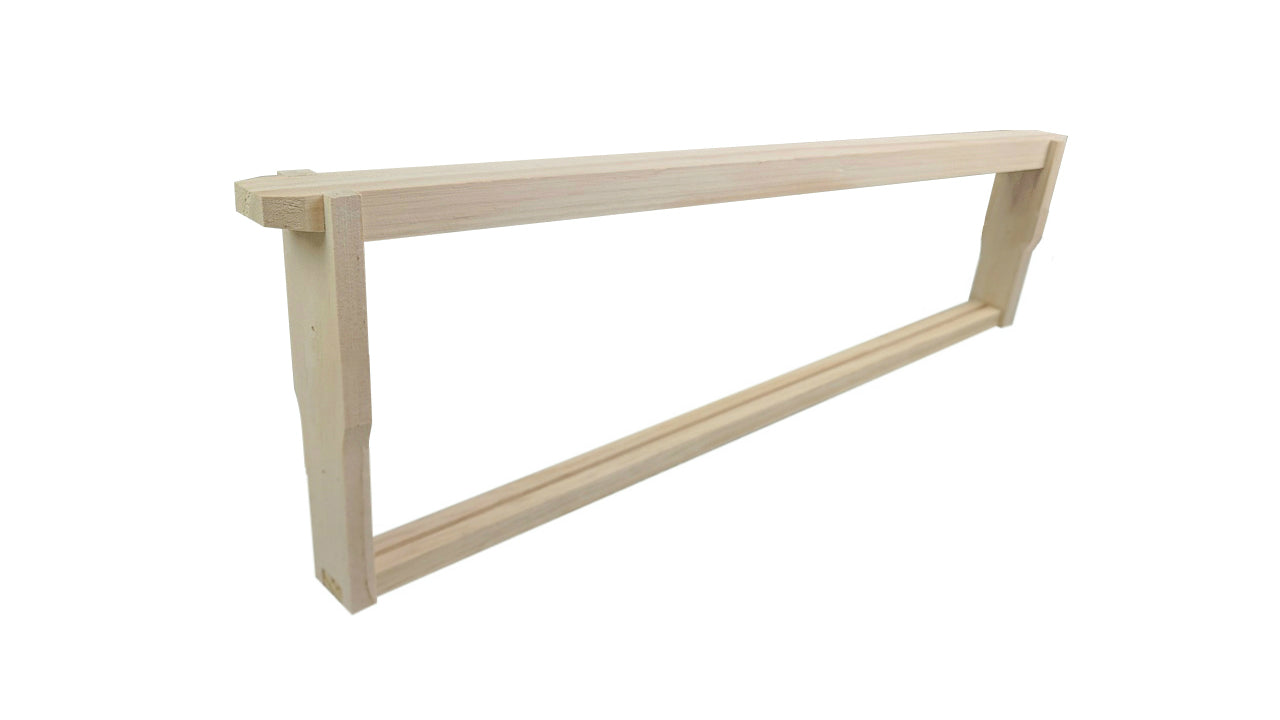 Shallow beekeeping frames unassembled pine wood