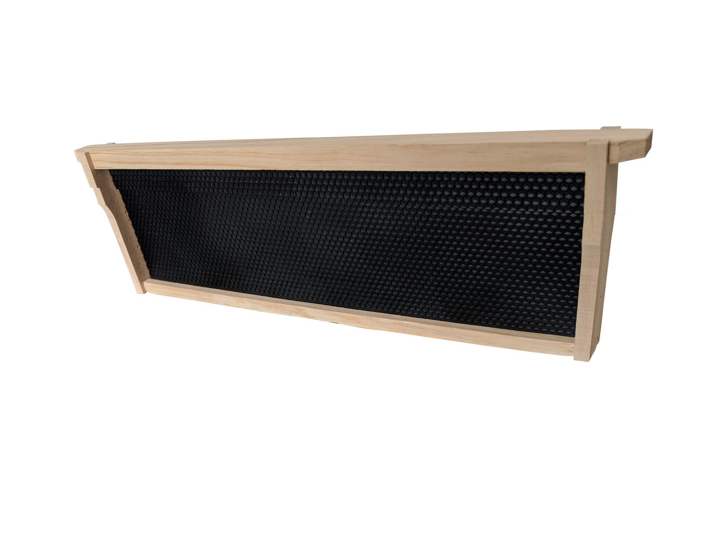 Ideal size beekeeping frames with plastic foundation