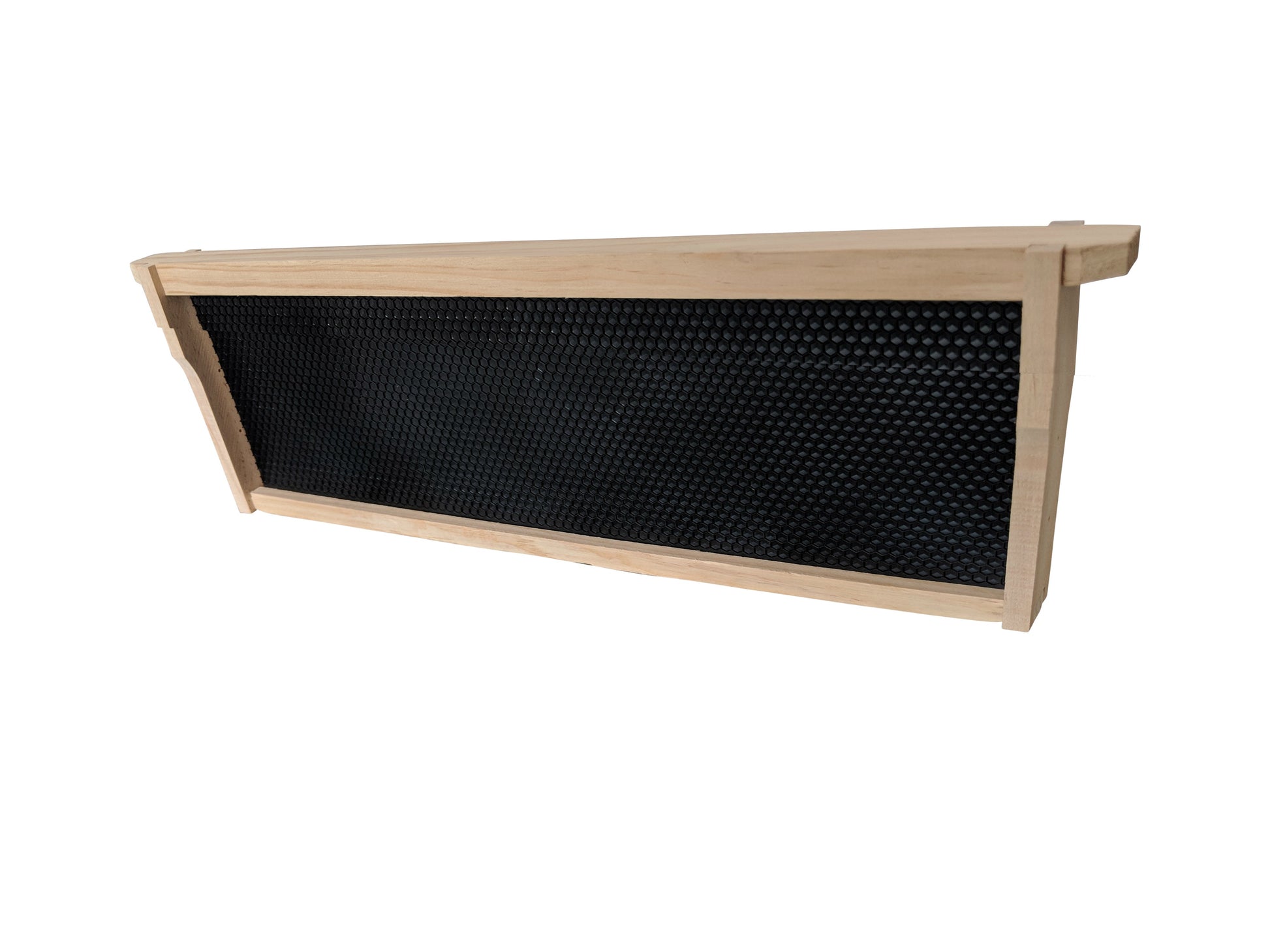 Ideal size beekeeping frames with plastic foundation