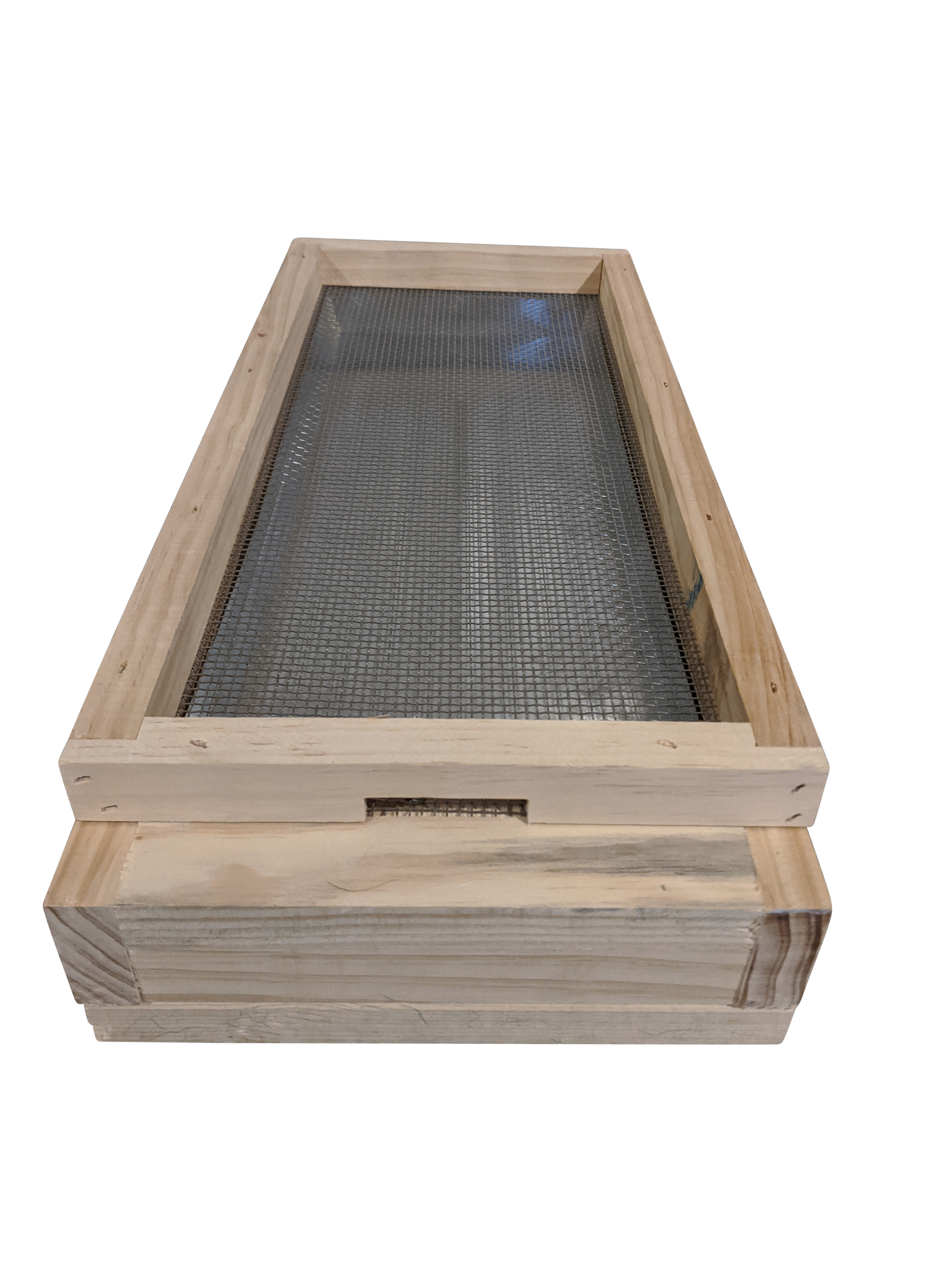 Nuc Base With Mesh Draw beetle trap