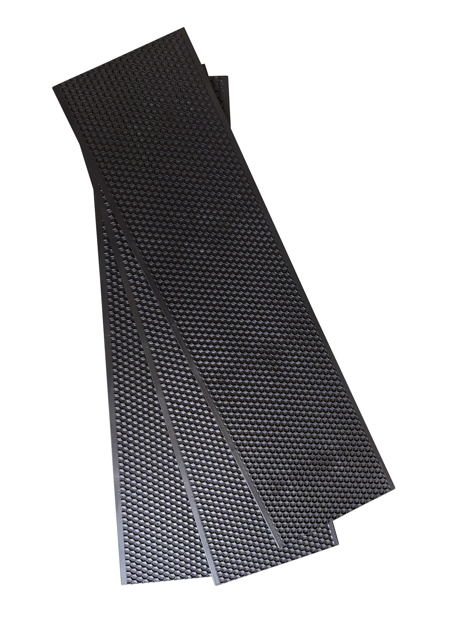 Shallow plastic beekeeping foundation