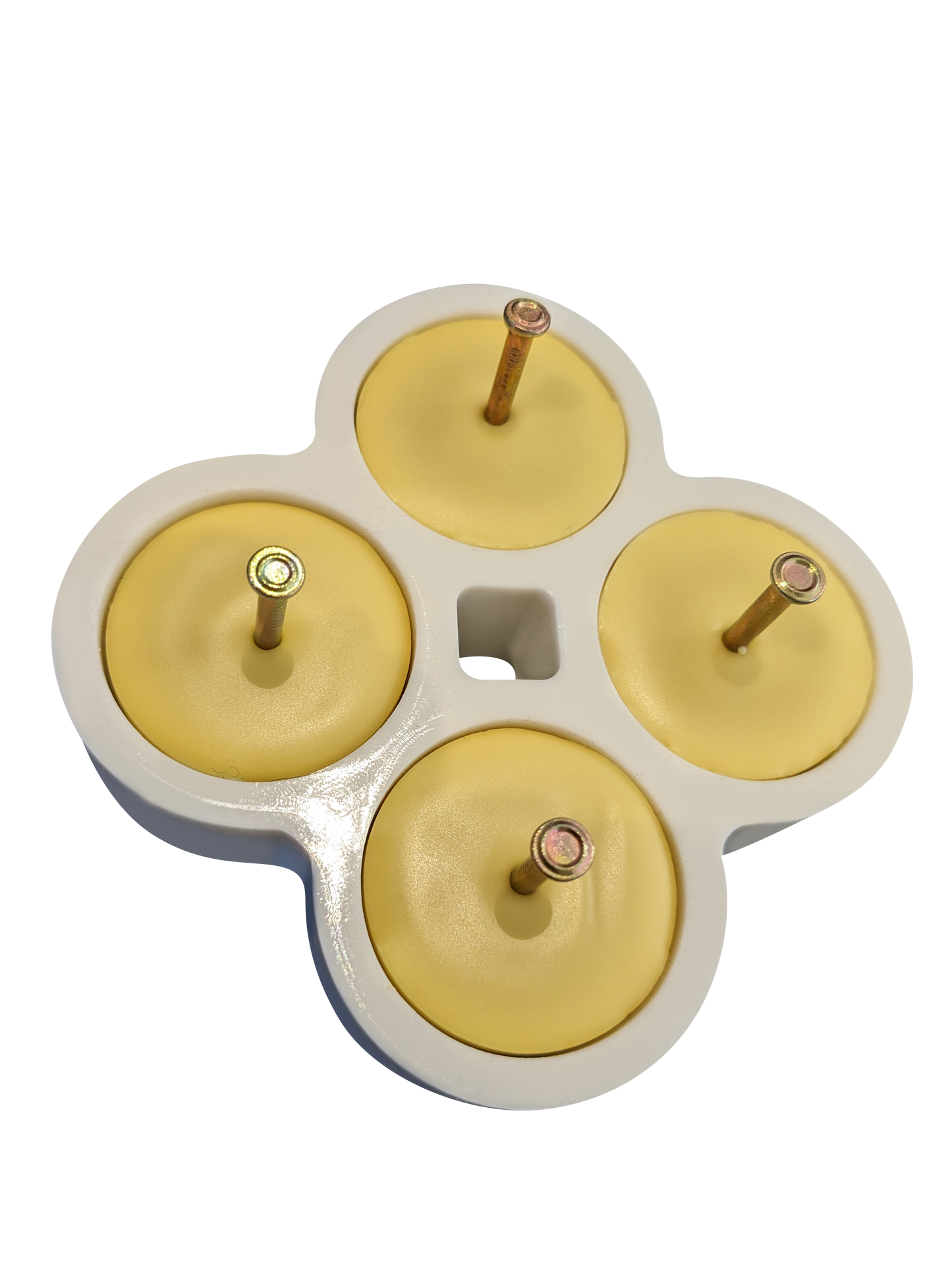 Silicone Tealight Candle Mold - Makes 4 x Tea Light Candles (Bee Theme)