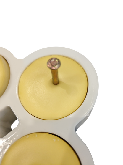Silicone Tealight Candle Mold - Makes 4 x Tea Light Candles