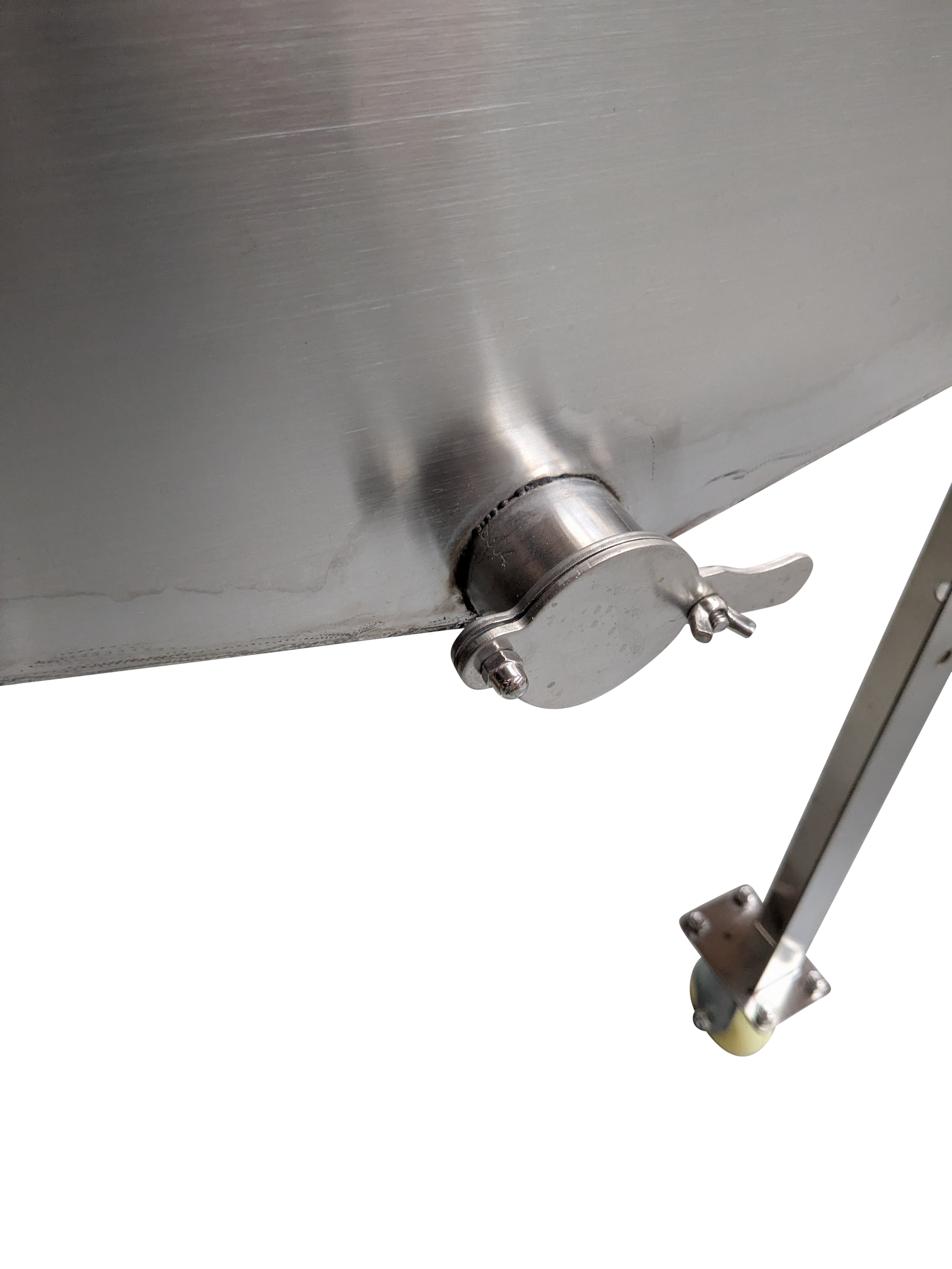 Stainless steel uncapping tray station bench table honey gate