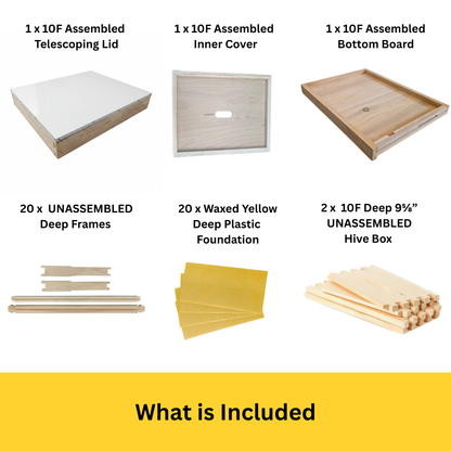 10F Double Beehive Kit