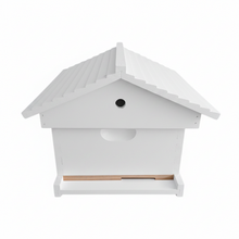 Assembled Painted Beehive - 10F with Gabled Garden Lid