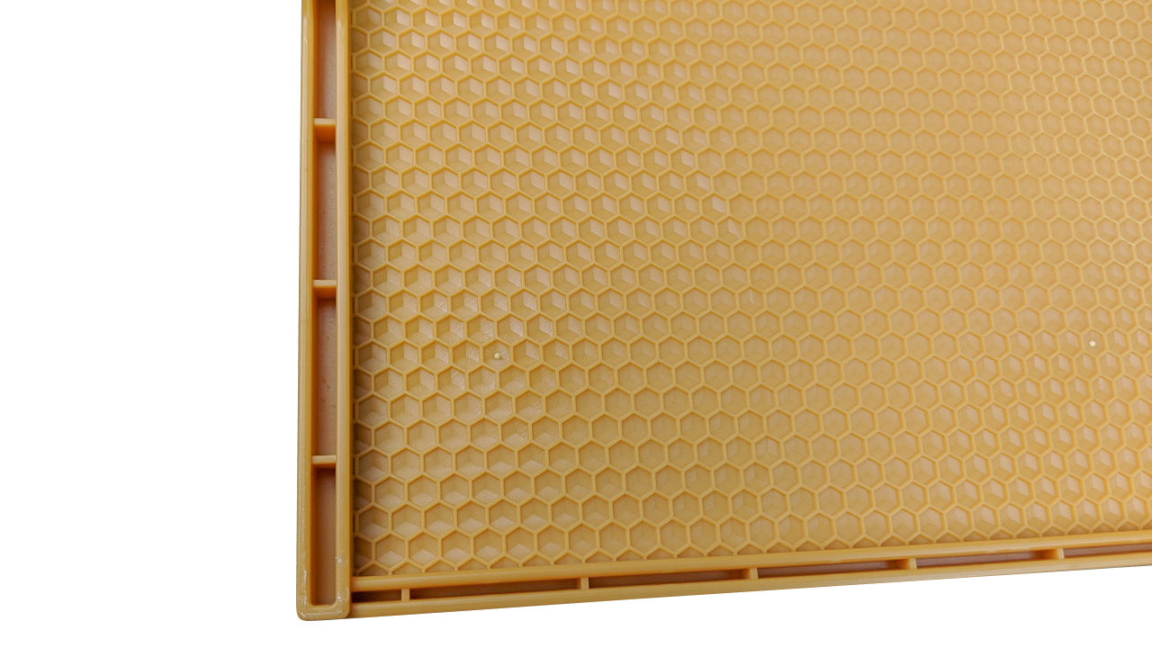 Yellow Plastic Beehive Frames - Full Depth Langstroth Frames for Deep Hive