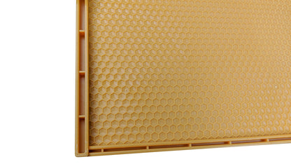 Yellow Plastic Beehive Frames - Full Depth Langstroth Frames for Deep Hive
