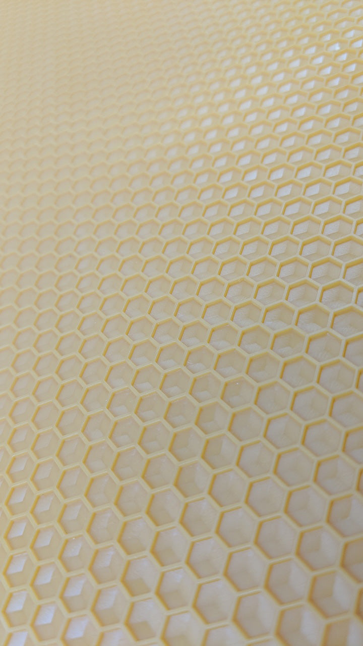 Yellow Plastic Beehive Frames - Full Depth Langstroth Frames for Deep Hive
