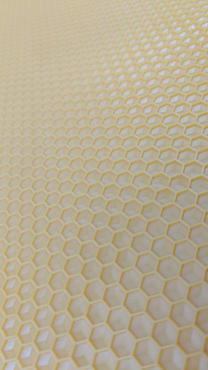 Yellow Plastic Beehive Frames - Full Depth Langstroth Frames for Deep Hive