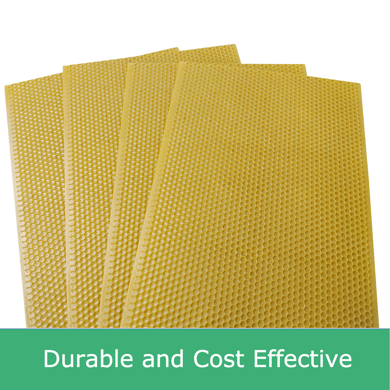 Plastic Beekeeping Foundation - DEEP - Yellow Color