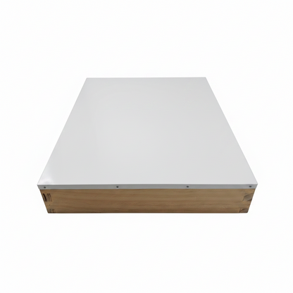 Telescoping beehive lid outer cover