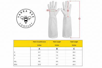 3 Layer Ventilated Beekeeping Gloves