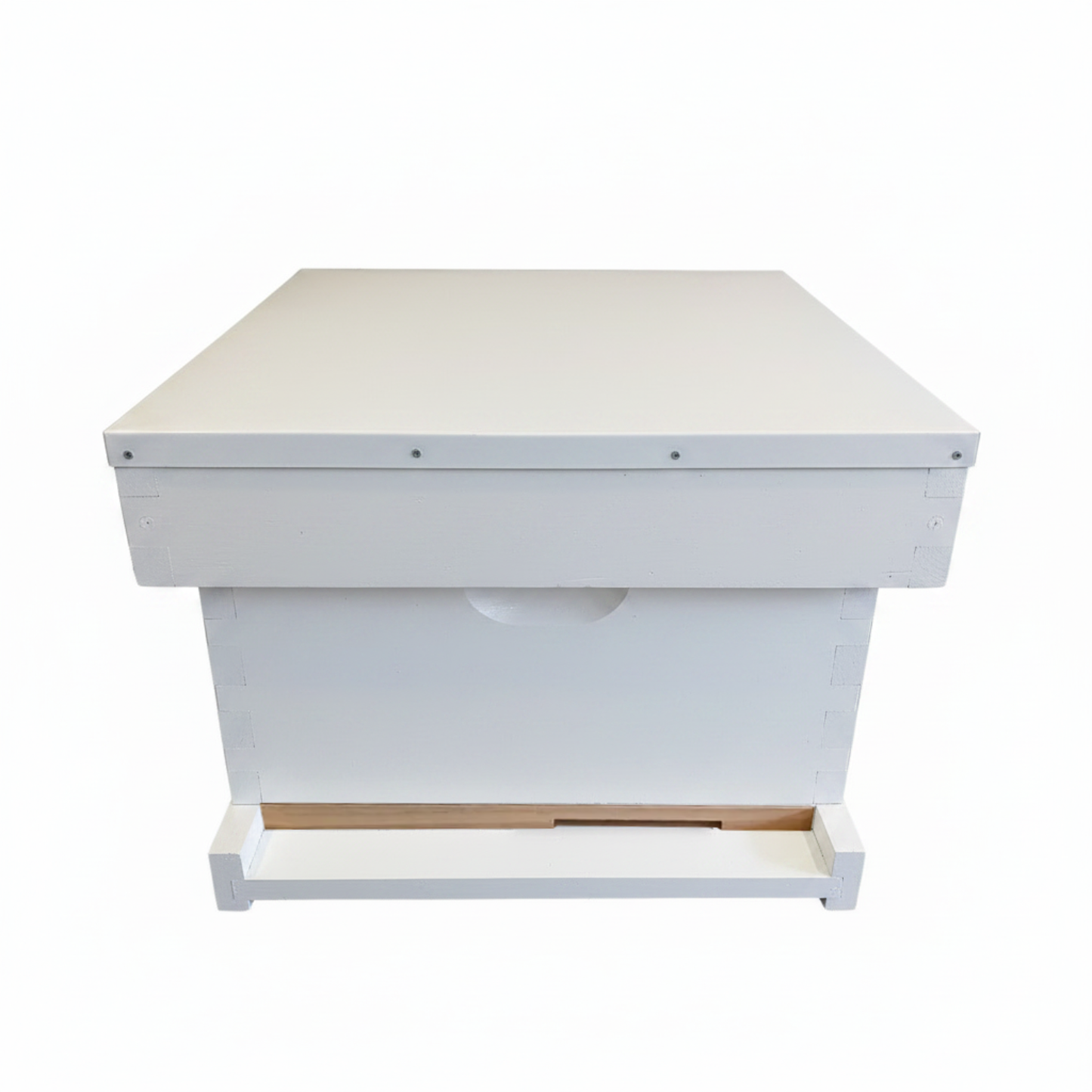 10 Frame Single layer assembled painted beehive with telescopic lid