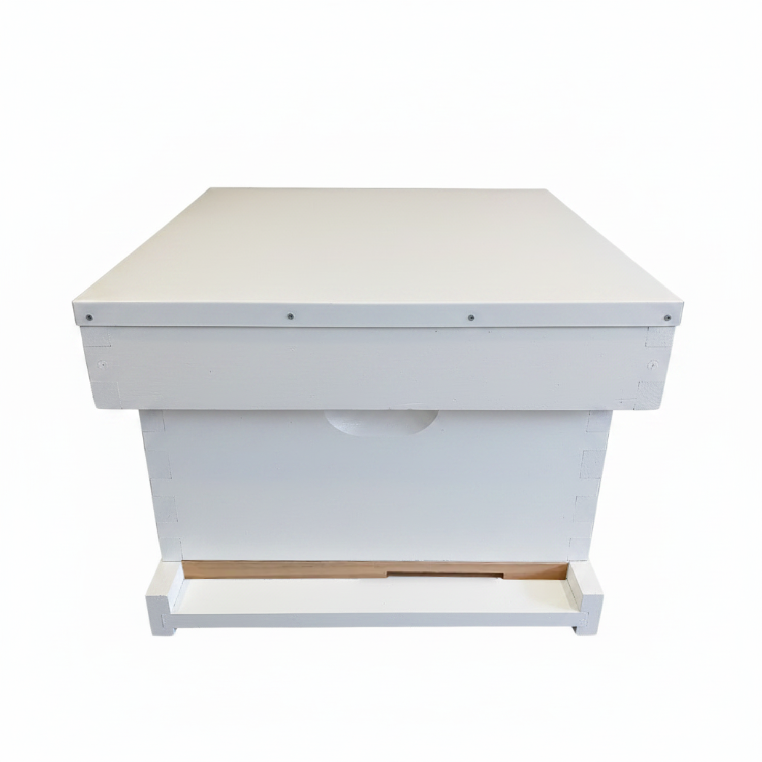 10 Frame Single layer assembled painted beehive with telescopic lid